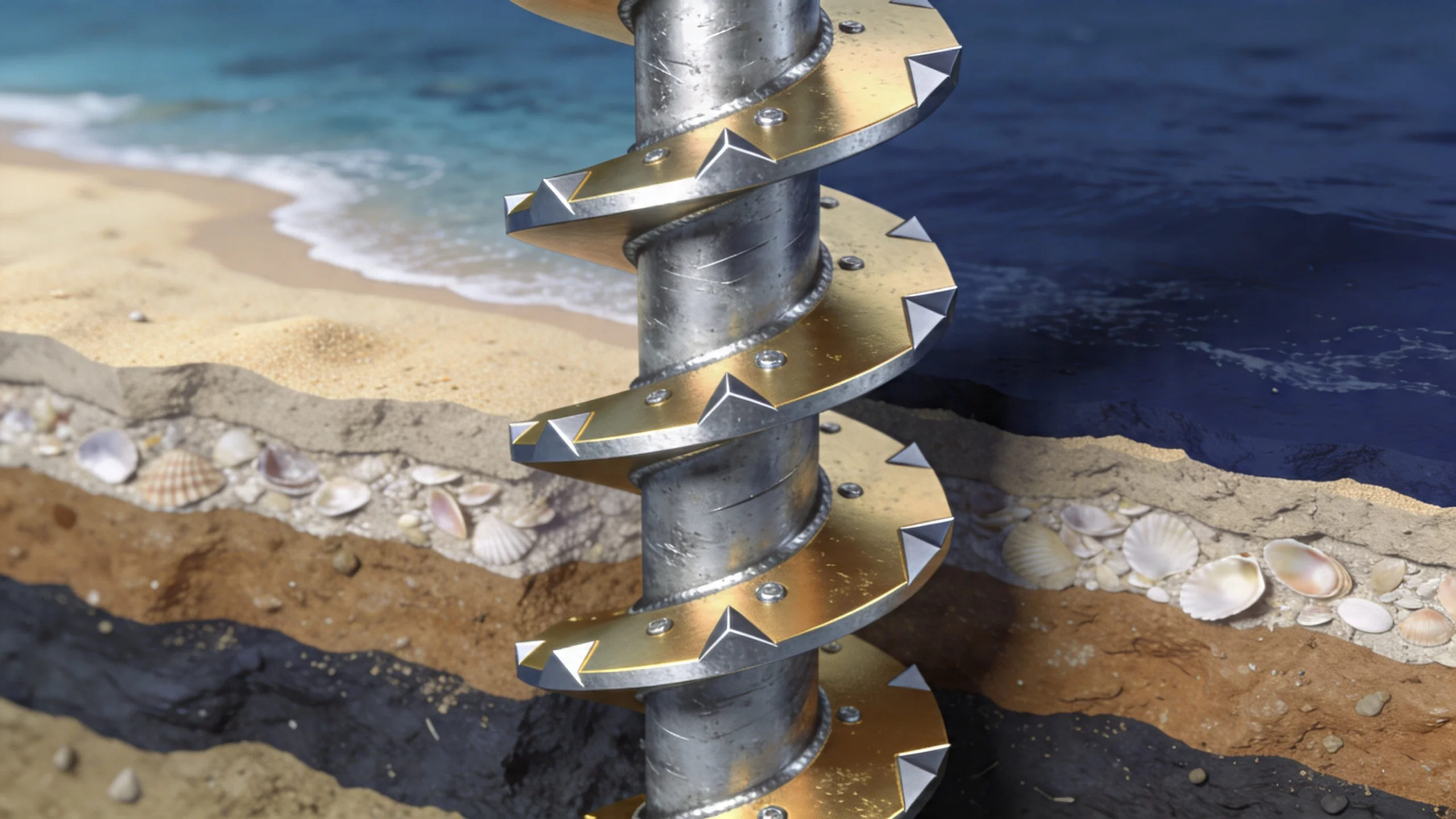 Helical Piles vs. Concrete Push Piles: Why Florida's Gulf Coast Demands a Different Approach
